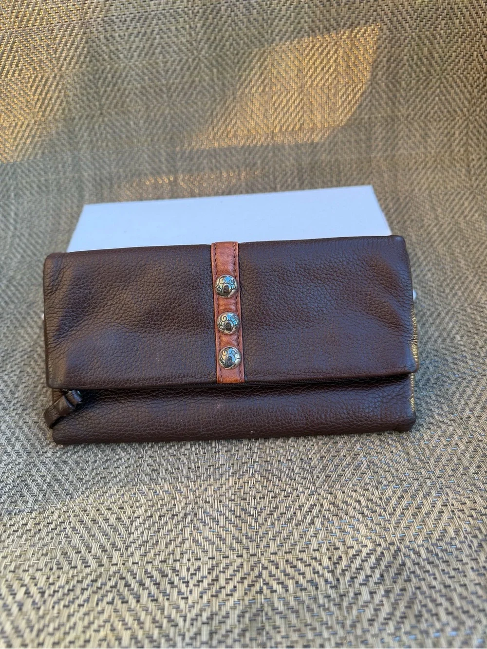 Brighton NOLITA Soft Leather Wallet Dark Brown